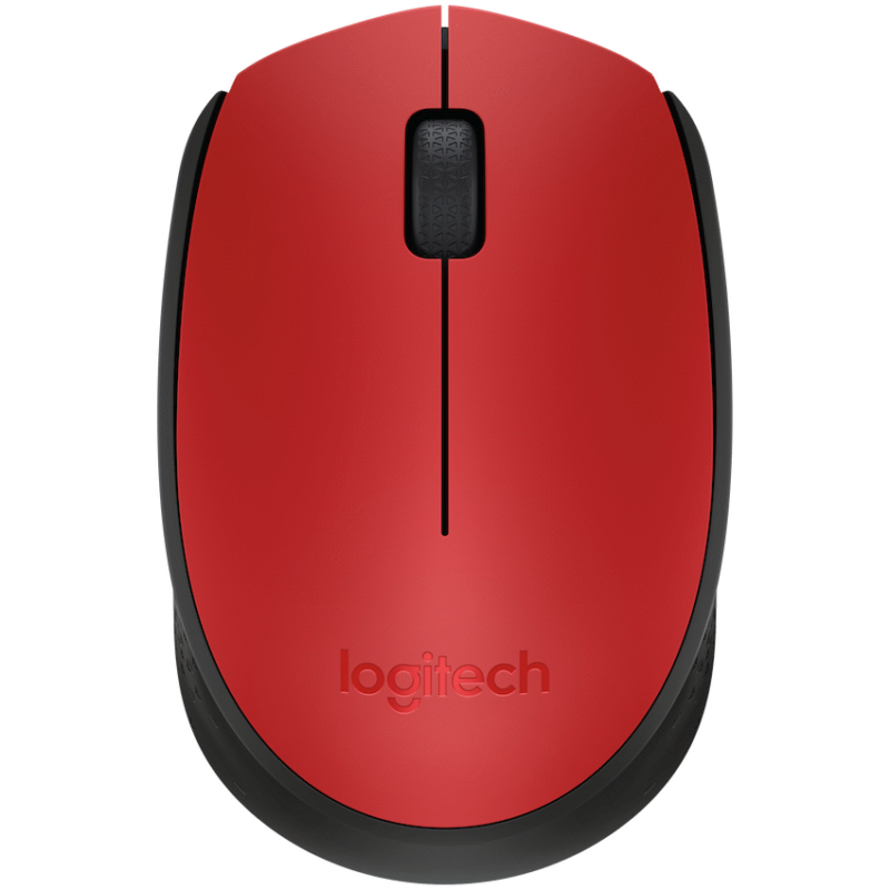Logitech(R) M171 Wireless Mouse - RED