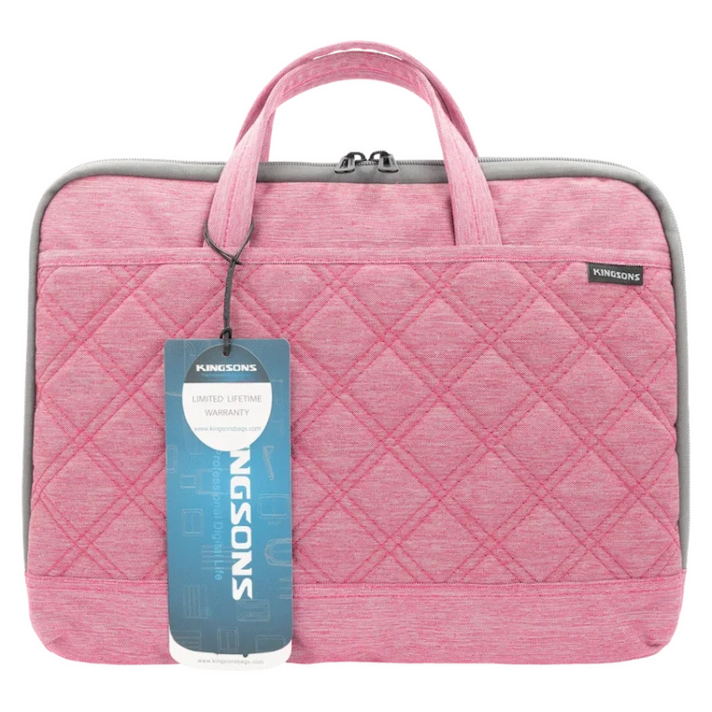 Kingsons 15.6" Ladies Bag Trace Series - Pink