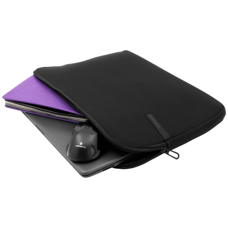 Volkano Wrap Series Laptop Sleeve 15.6" - Black