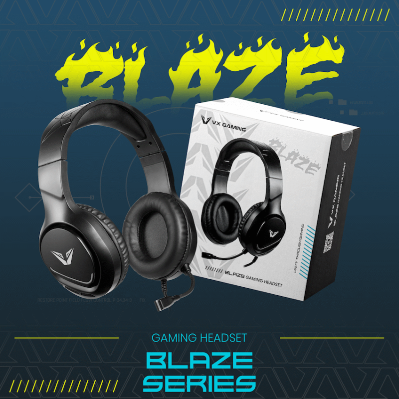VX Gaming Blaze series Gaming Headset