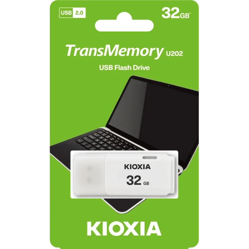 Kioxia 32GB USB 2.0-White