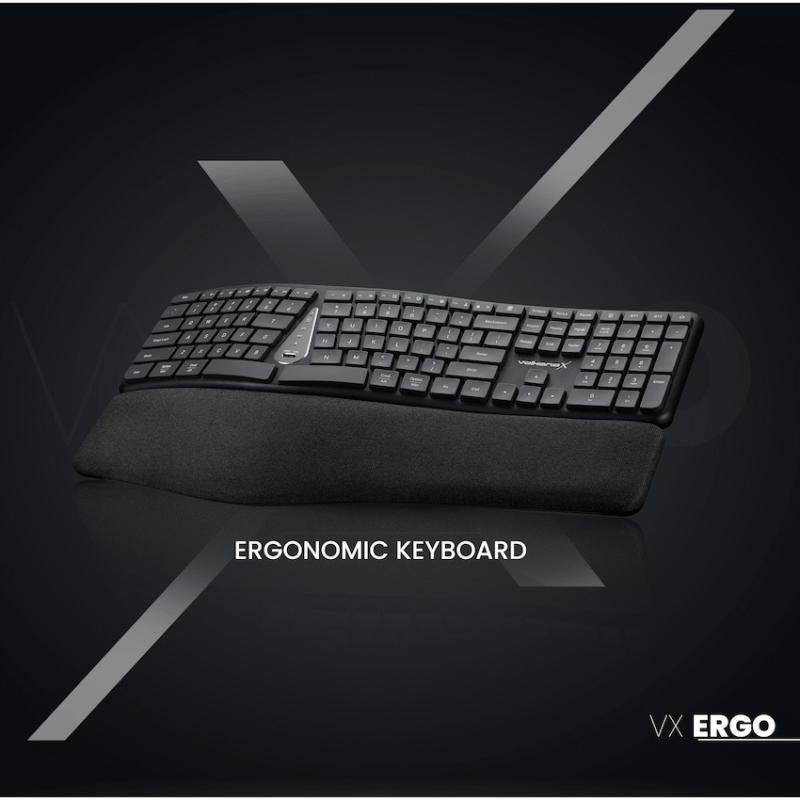 VolkanoX Ergo Bluetooth Wireless Keyboard