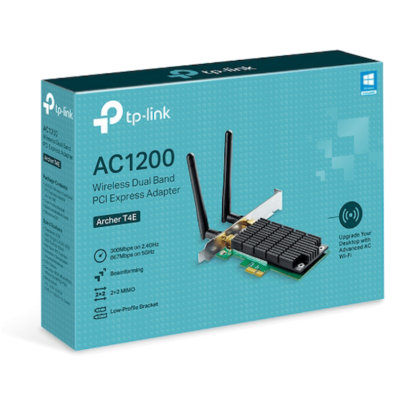 TP-Link Archer T4E AC1200 Wireless Dual-Band PCI Express Adapter