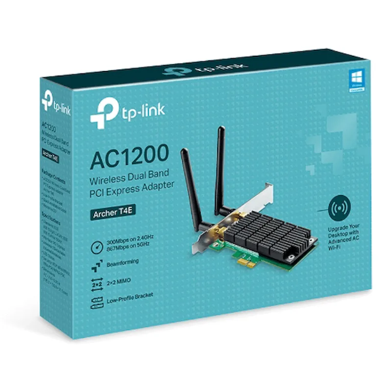 TP-Link Archer T4E AC1200 Wireless Dual-Band PCI Express Adapter