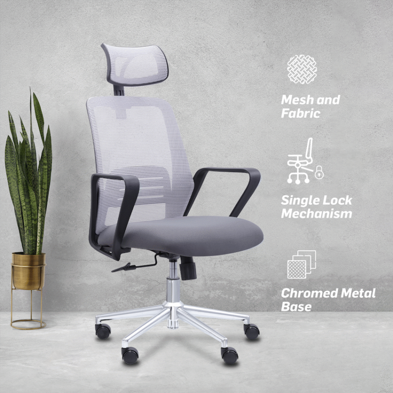 Everfurn Voyeur Ergo High Back