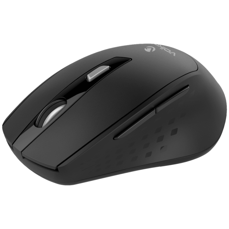 Volkano Chrome Series Wireless Mouse - Black