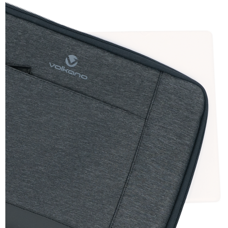 Volkano Trend Series 13.3 to 14.1-Inch Laptop Sleeve - Grey