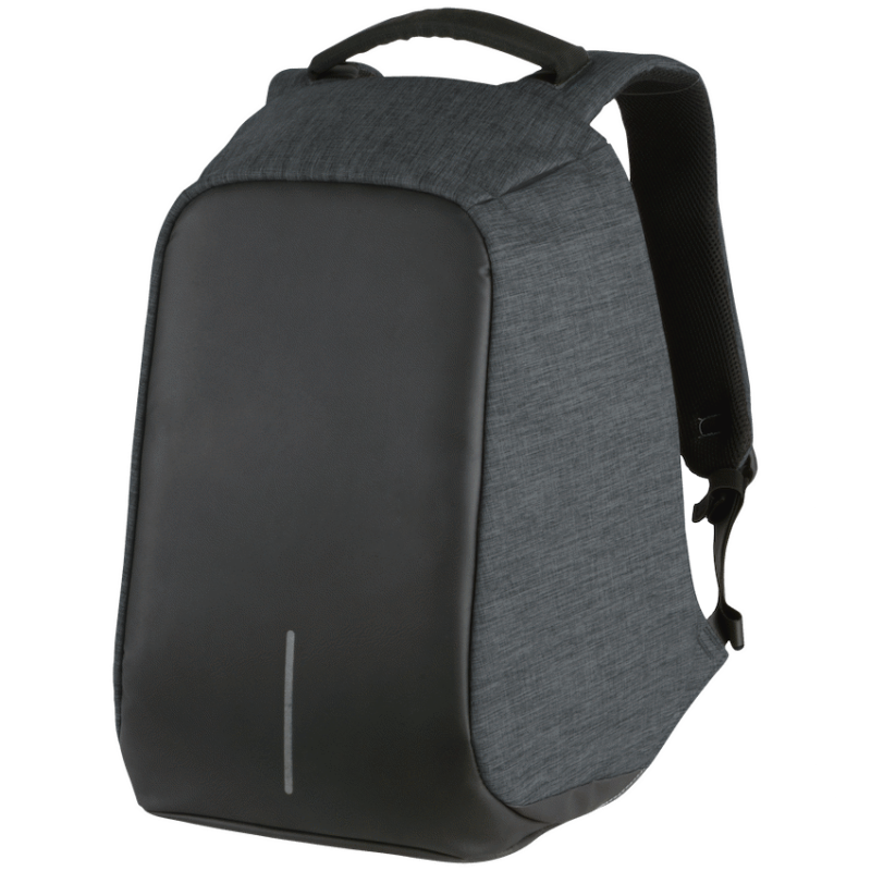 Volkano Smart Laptop Backpack Charcoal - Anti-theft