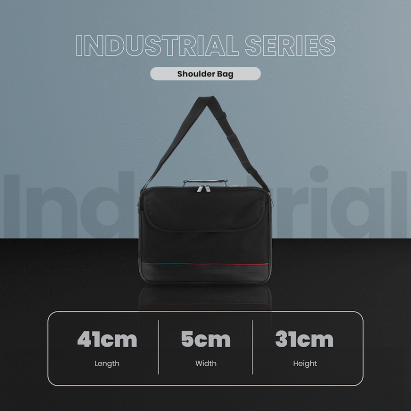 Volkano Industrial Series Shoulder Bags - Black