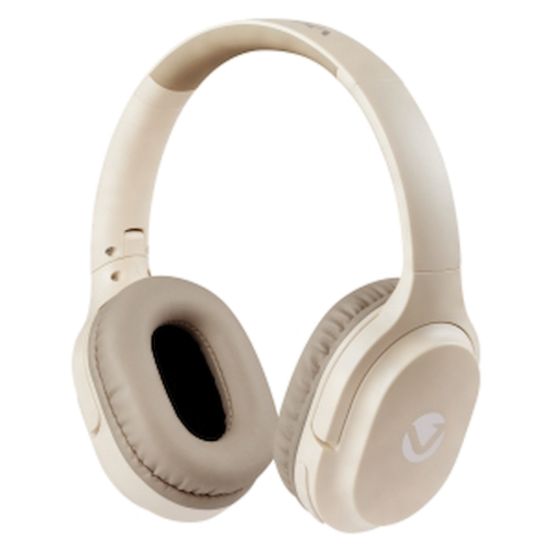 Volkano Pebble Series Bluetooth Headphones - Khaki