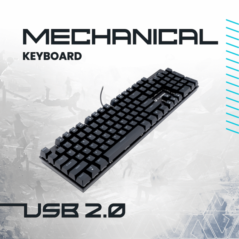 VX Gaming Floki RGB Full Mechanical Keyboard
