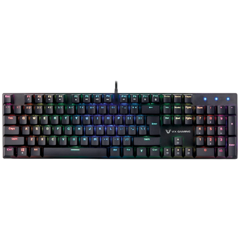 VX Demeter Series Mechanical Keyboard with Full RGB Lighting