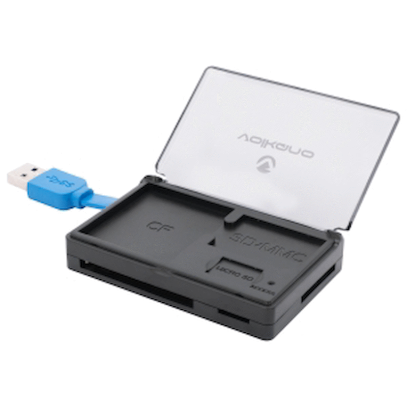 Volkano Reader Series USB 3.0 Card Reader - Black