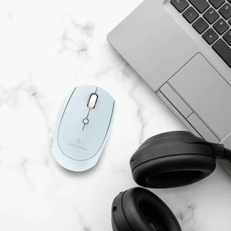 Volkano Talc Wireless Mouse - Blue