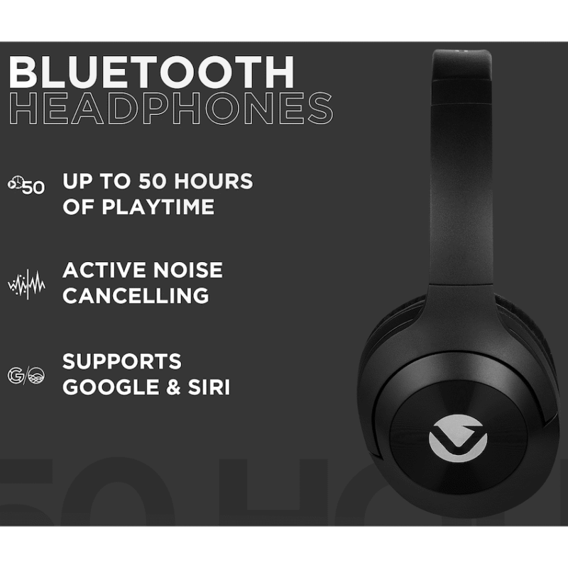 Volkano Rhapsody 3.0 Series Active Noise Cancelling BT Headphones