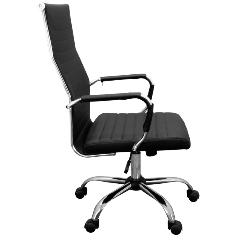 Everfurn Jupiter High Back Office Chair with Padded Seat