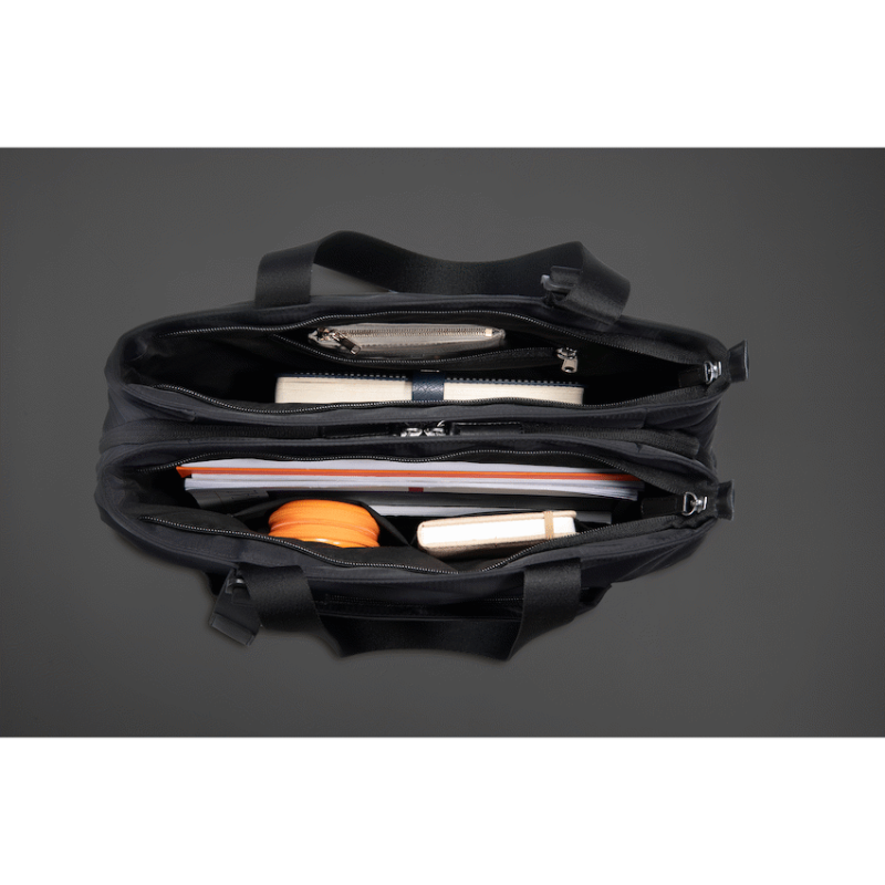 Kingsons Echo Ladies 15.6" Laptop Tote Bag Black