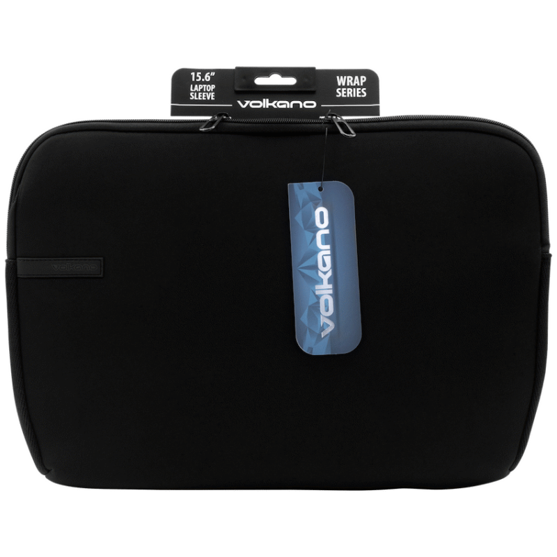 Volkano Wrap Series Laptop Sleeve 15.6" - Black