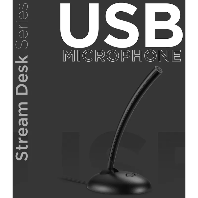 Volkano Stream Desk Series USB Microphone