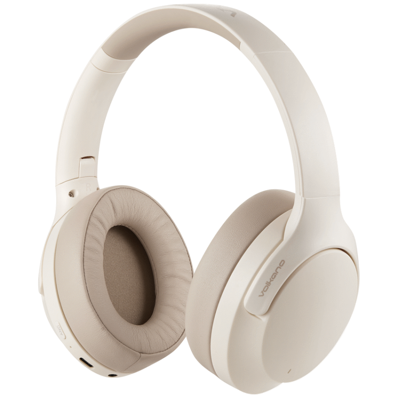 Volkano Odyssey ANC Bluetooth Wireless Headphone - Nude