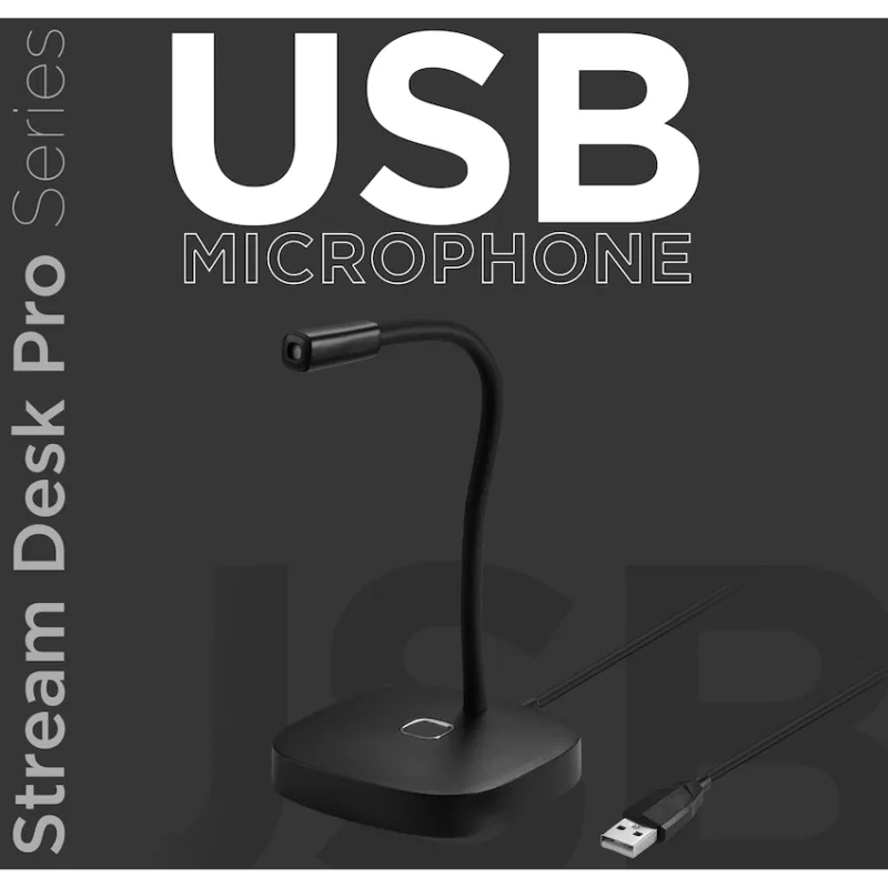 Volkano Stream Desk Pro Series USB Microphone