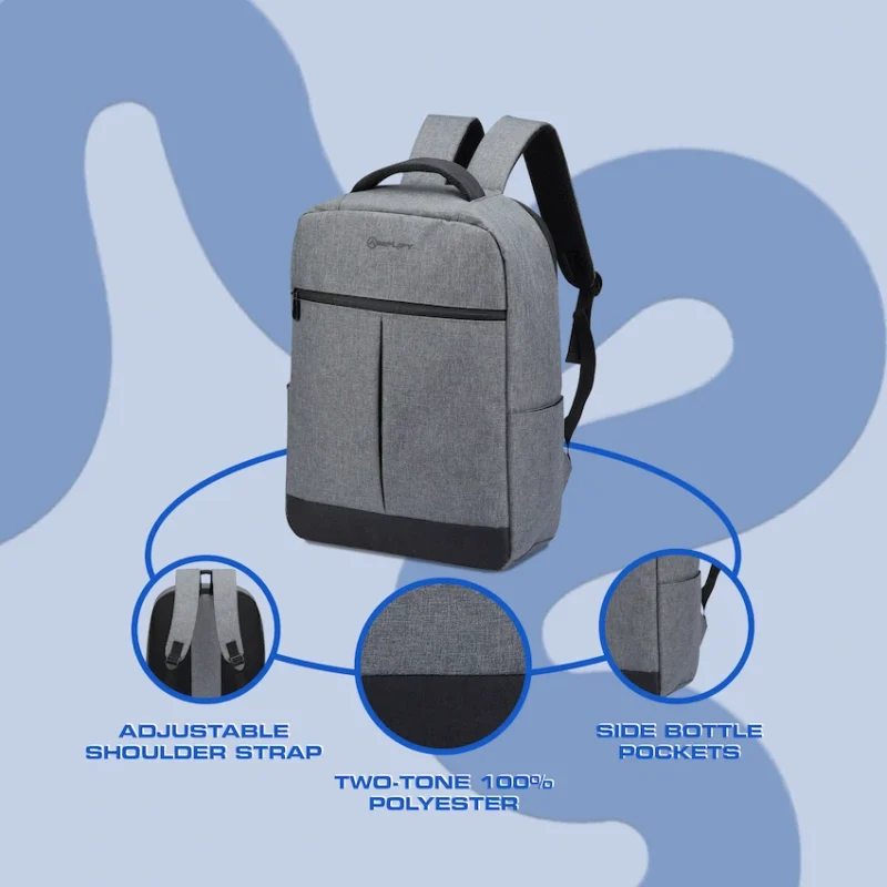 Amplify Ingwe 15.6"Laptop Backpack Black/Charcoal