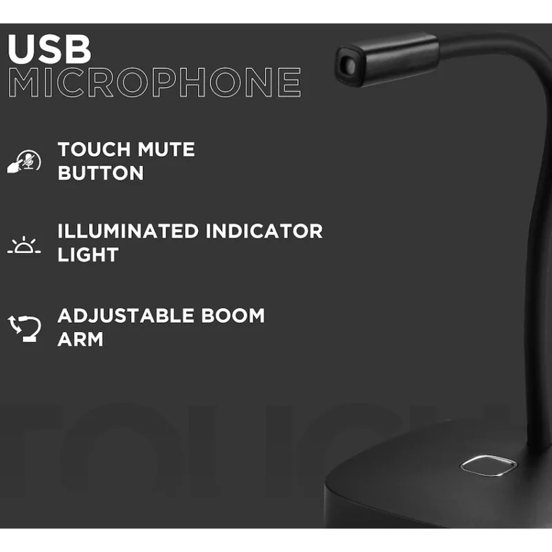 Volkano Stream Desk Pro Series USB Microphone