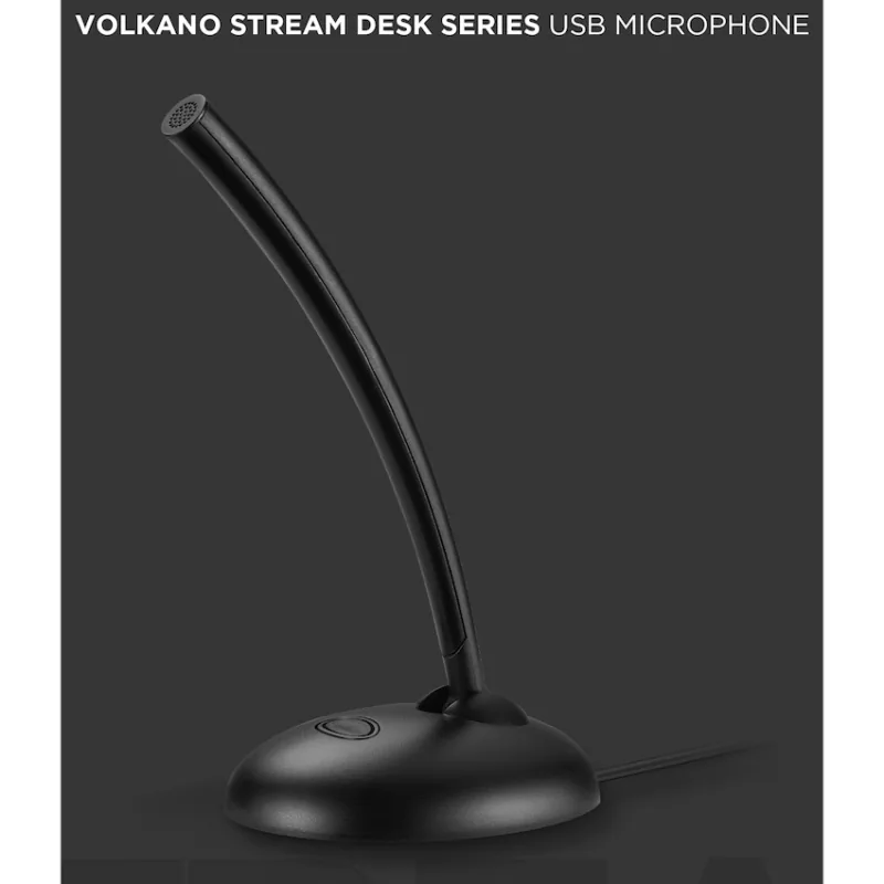 Volkano Stream Desk Series USB Microphone