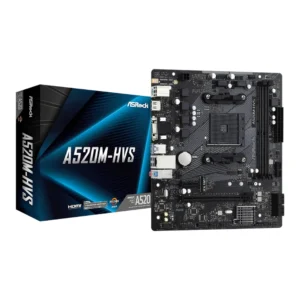ASRock A520M-HVS | AMD AM4 | Micro-ATX | DDR4 | Motherboard