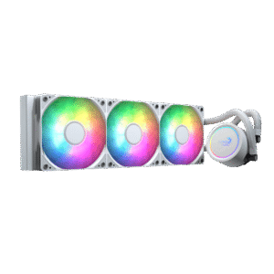 AeroCool Abyss L360R ARGB Liquid CPU Cooler | 360mm | White