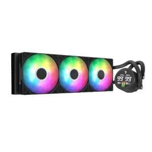 AeroCool Abyss L360R Digi ARGB Liquid CPU Cooler | 360mm | Black