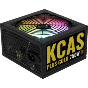 AeroCool KCAS PG750 | Non-Modular | 80+ Gold | 750W | Power Supply