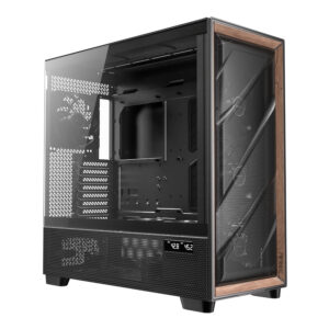 Antec FLUX Pro Gaming PC Case | E-ATX | Black