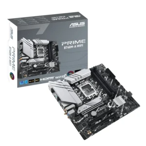 Asus Prime B760M-A Wi-Fi | Intel LGA1700 | Micro-ATX | DDR5 | Motherboard