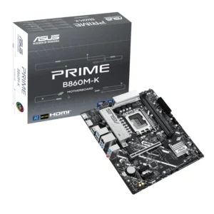Asus Prime B860M-K | Intel LGA1851 | Micro-ATX | DDR5 | Motherboard