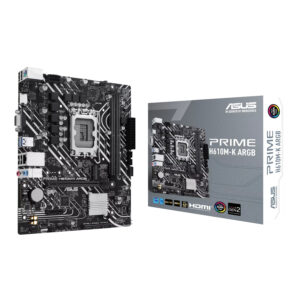 Asus Prime H610M-K ARGB | Intel LGA1700 | Micro-ATX | DDR5 | Motherboard