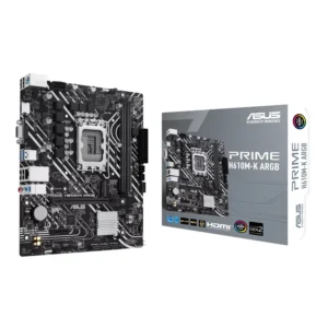 Asus Prime H610M-K ARGB | Intel LGA1700 | Micro-ATX | DDR5 | Motherboard