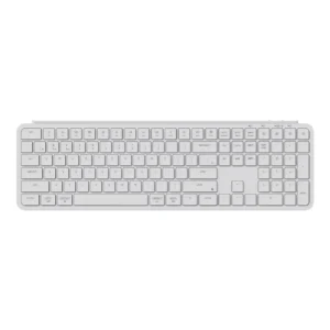 Keychron B6 Pro Ultra-Slim 100% Wireless Keyboard – Ivory White