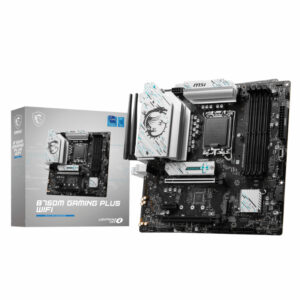 MSI B760M Gaming Plus Wi-Fi | Intel LGA1700 | Micro-ATX | DDR5 | Motherboard