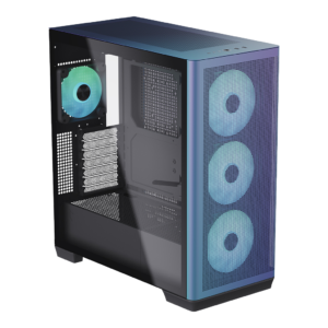 Aerocool APNX C1-R Gaming PC Case | ATX | Chroma Flair