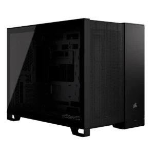 Corsair 2500D Airflow Dual Chamber Gaming PC Case | Micro-ATX | Black