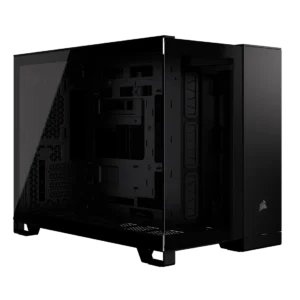 Corsair 2500X Dual Chamber Gaming PC Case | Micro-ATX | Black