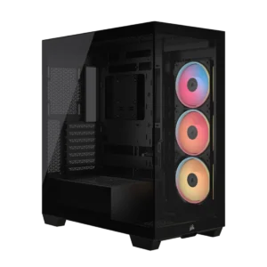 Corsair iCUE Link 3500X LX-R RGB Gaming PC Case | E-ATX | Black