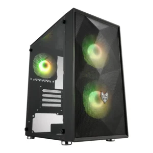 FSP CST130A Gaming PC Case | Micro-ATX | Black
