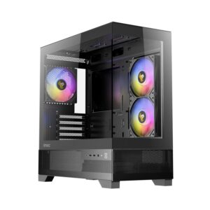 Antec CX500M ARGB Gaming PC Case | Micro-ATX | Black