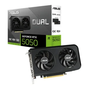 Asus GeForce RTX 5050 Dual OC | 8GB GDDR6 | Graphics Card