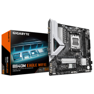Gigabyte B840 Eagle Wi-Fi 6 | AMD AM5 | Micro-ATX | DDR5 | Motherboard