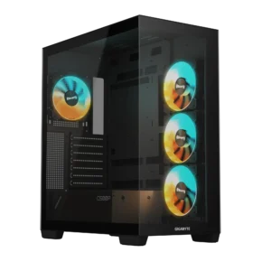 Gigabyte C500 Panoramic Stealth Gaming PC Case | ATX | Black
