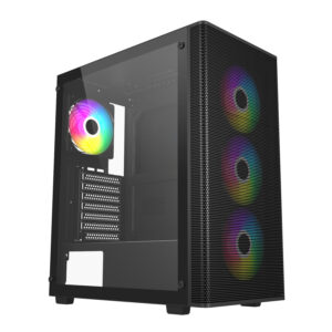 FSP M220 Gaming PC Case | ATX | Black