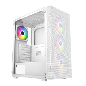 FSP M220 Gaming PC Case | ATX | White